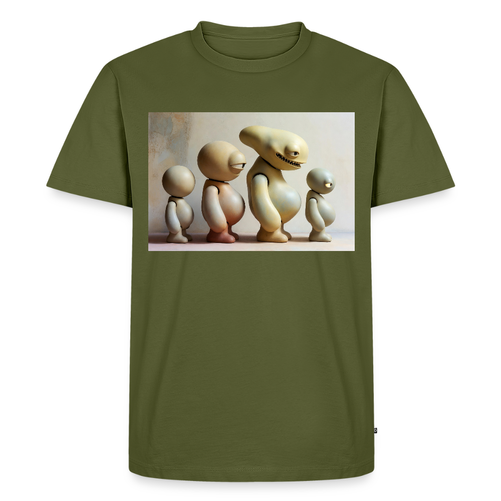 So wachsen wir also | Männer Premium T-Shirt - Khaki