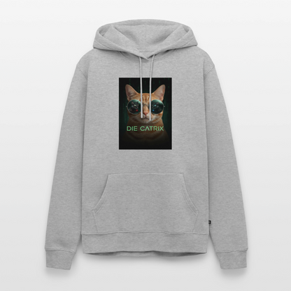 Die Catrix – Krümel erwacht | Männer Premium Hoodie - Grau meliert
