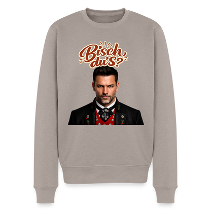 Bisch du’s? – Schwarzwaldkerl |  Männer Premium Pullover - Taupe