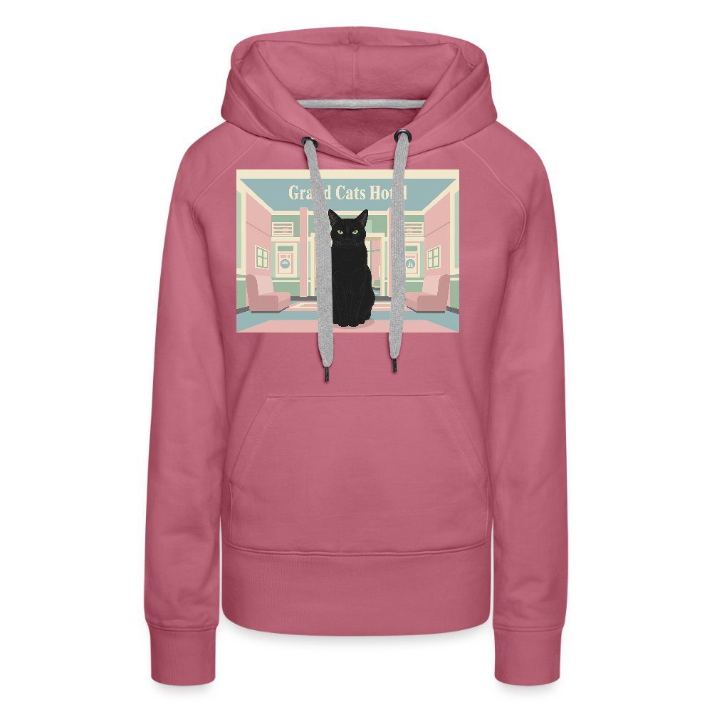 Grand Hotel Krümel | Frauen Premium Hoodie - Malve