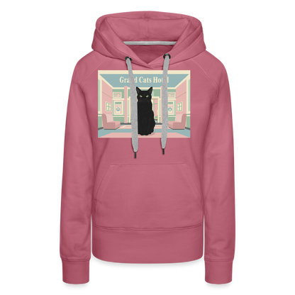 Grand Hotel Krümel | Frauen Premium Hoodie - Malve