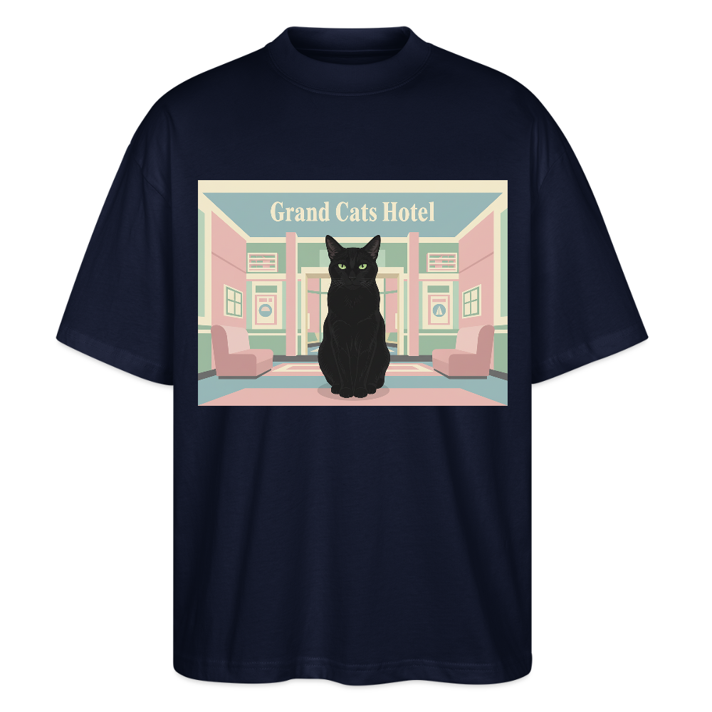 Grand Hotel Krümel | Stanley/Stella Oversized Unisex Bio T-Shirt Blaster - Navy