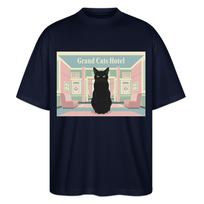 Grand Hotel Krümel | Stanley/Stella Oversized Unisex Bio T-Shirt Blaster - Navy
