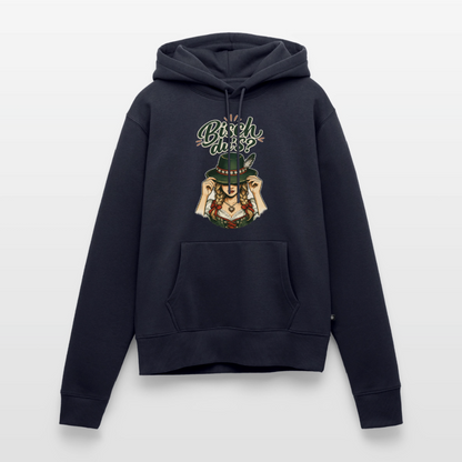 Bisch du’s? – Der Blick sagt alles | Frauen Premium Hoodie - Navy