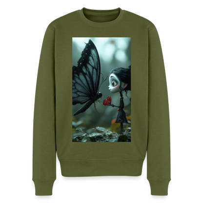 Mut für einen Moment |  Männer Premium Pullover - Khaki