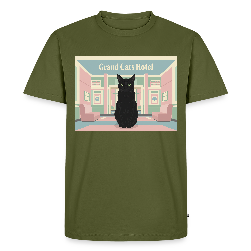 Grand Hotel Krümel | Männer Premium T-Shirt - Khaki