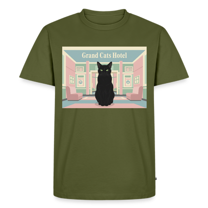Grand Hotel Krümel | Männer Premium T-Shirt - Khaki