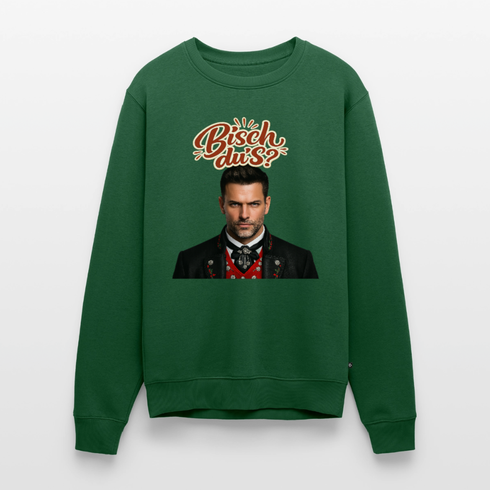 Bisch du’s? – Schwarzwaldkerl |  Männer Premium Pullover - Flaschengrün