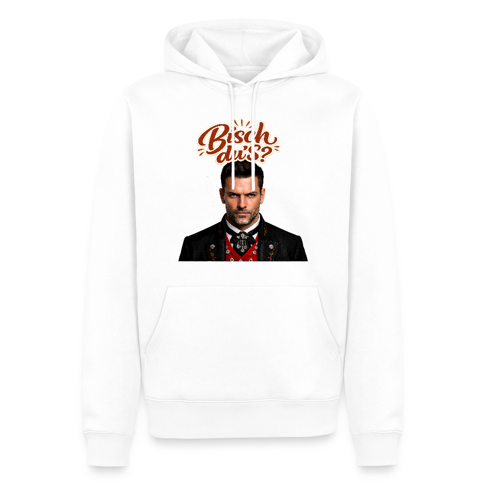 Bisch du’s? – Schwarzwaldkerl | Männer Premium Hoodie - Weiß