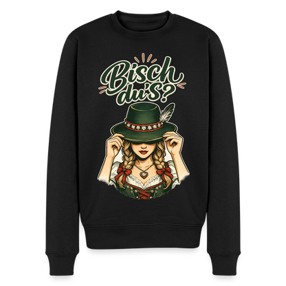 Bisch du’s? – Der Blick sagt alles |  Männer Premium Pullover - Schwarz