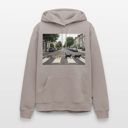 The Purrfect Crossing – Wir waren vor der Band da | Männer Premium Hoodie - Taupe