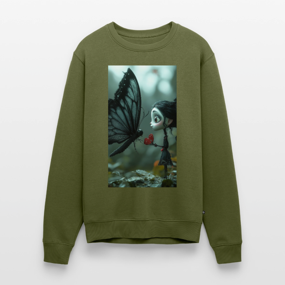 Mut für einen Moment |  Männer Premium Pullover - Khaki