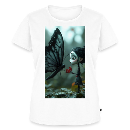 Mut für einen Moment | Frauen Premium T-Shirt - Weiß