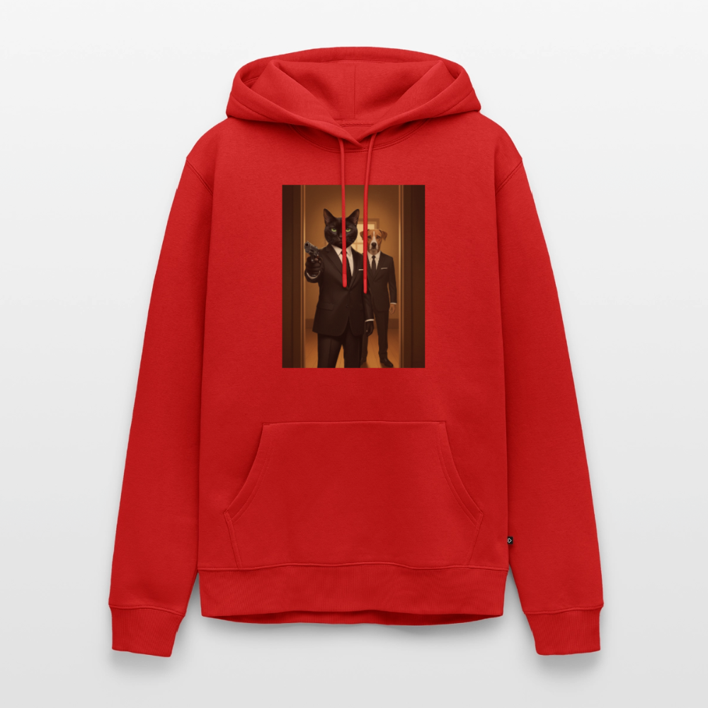 Krümel – Say Meow Again | Männer Premium Hoodie - Rot