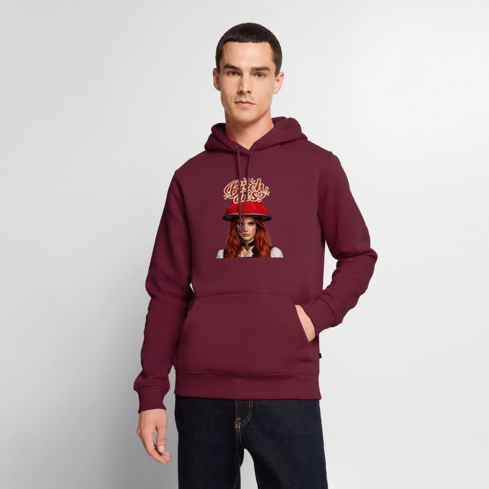 Bisch du’s? – Schwarzwaldmädel | Männer Premium Hoodie - Burgunderrot