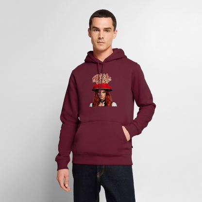 Bisch du’s? – Schwarzwaldmädel | Männer Premium Hoodie - Burgunderrot