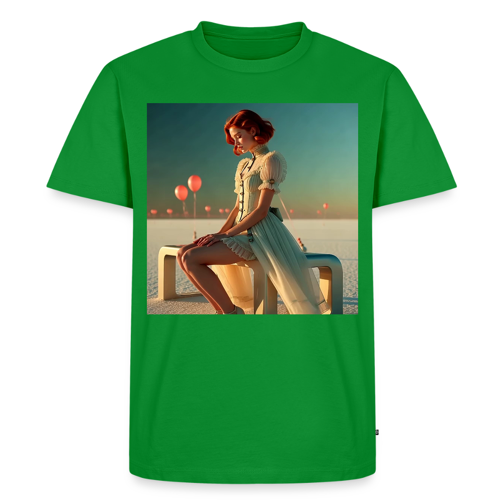 Leise Gedanken bei lauter Farben | Männer Premium T-Shirt - Grün