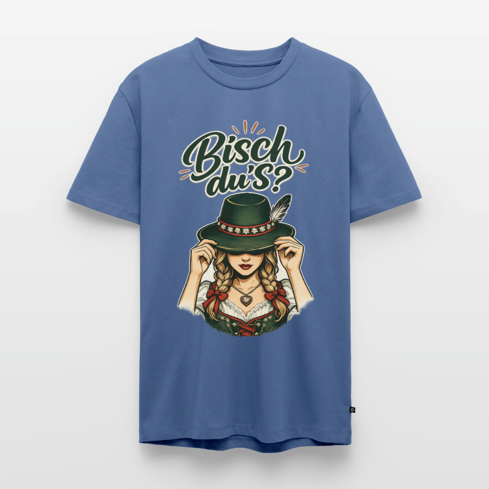 Bisch du’s? – Der Blick sagt alles | Männer Premium T-Shirt - Taubenblau