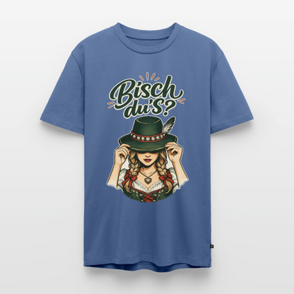 Bisch du’s? – Der Blick sagt alles | Männer Premium T-Shirt - Taubenblau