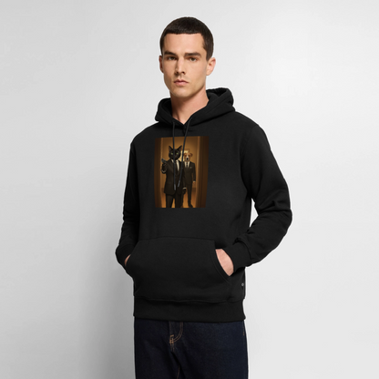 Krümel – Say Meow Again | Männer Premium Hoodie - Schwarz