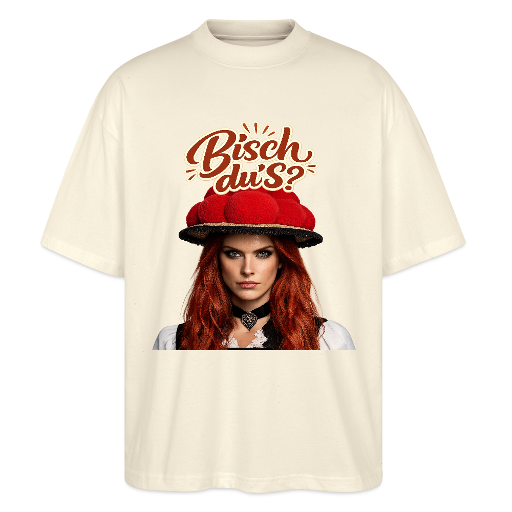 Bisch du’s? – Schwarzwaldmädel  | Stanley/Stella Oversized Unisex Bio T-Shirt Blaster - Natur