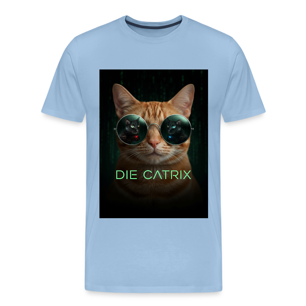 Die Catrix – Krümel erwacht | Männer Premium T-Shirt - Sky