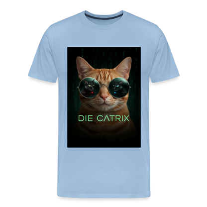 Die Catrix – Krümel erwacht | Männer Premium T-Shirt - Sky