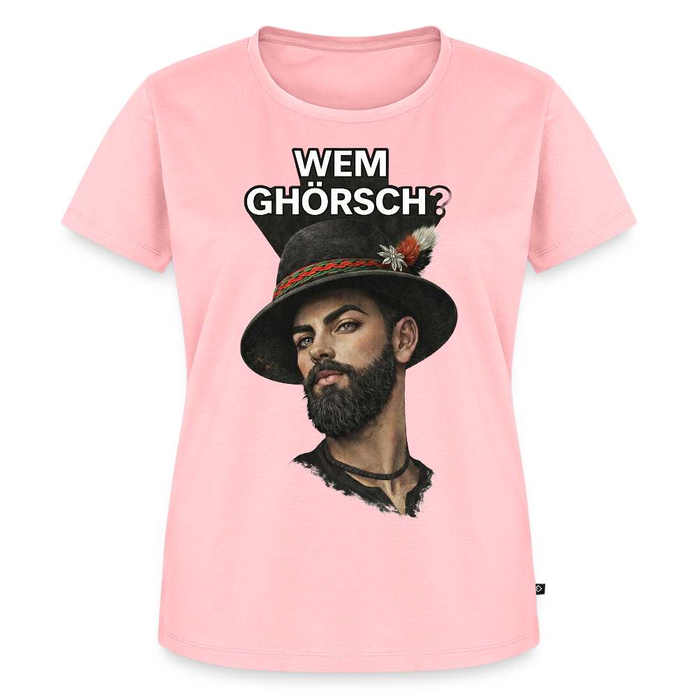 Wem ghörsch? – Alemannische Klärung | Frauen Premium T-Shirt - Rosa