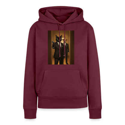Krümel – Say Meow Again | Frauen Premium Hoodie - Burgunderrot