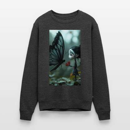 Mut für einen Moment |  Männer Premium Pullover - Anthrazit meliert