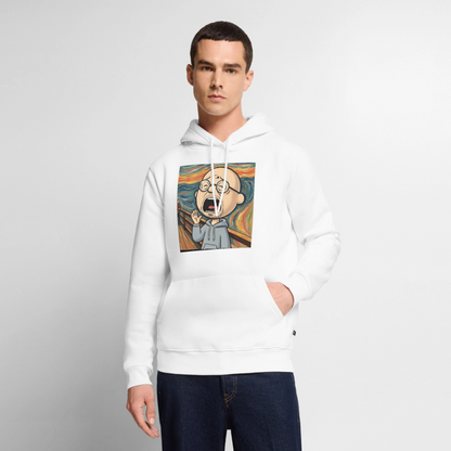 Der Schrei… aber heute bin ich dran | Männer Premium Hoodie - Weiß