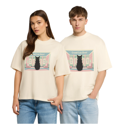 Grand Hotel Krümel | Stanley/Stella Oversized Unisex Bio T-Shirt Blaster - Natur