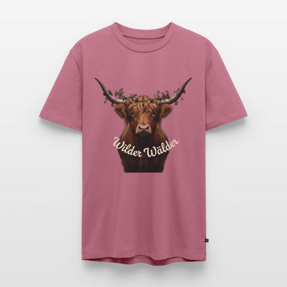 Wilder Wälder – Schwarzwald Highland Rind | Männer Premium T-Shirt - Mauve
