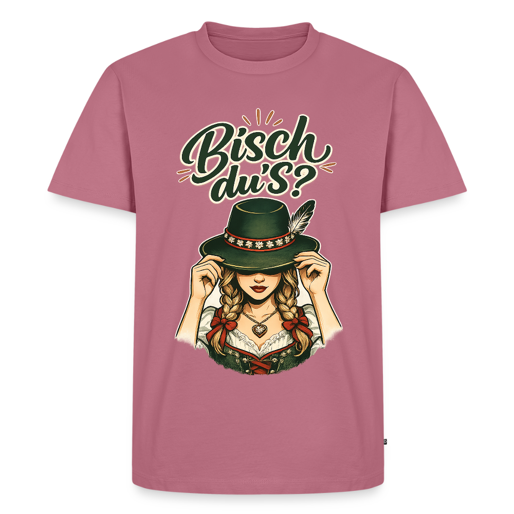 Bisch du’s? – Der Blick sagt alles | Männer Premium T-Shirt - Mauve