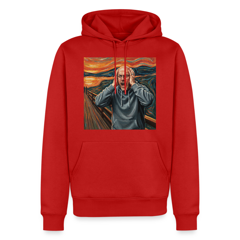 Der Schrei… wenn es wirklich reicht | Männer Premium Hoodie - Rot
