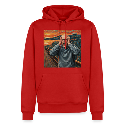 Der Schrei… wenn es wirklich reicht | Männer Premium Hoodie - Rot