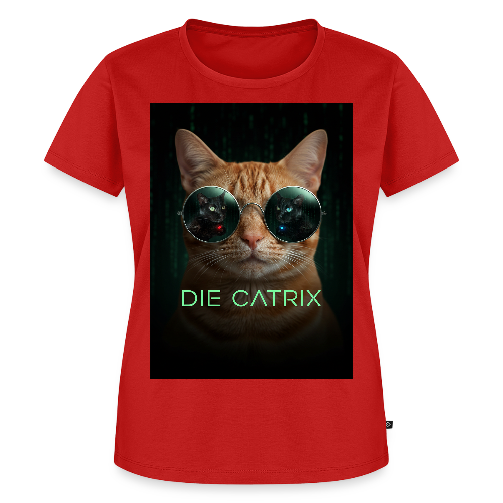 Die Catrix – Krümel erwacht | Frauen Premium T-Shirt - Rot