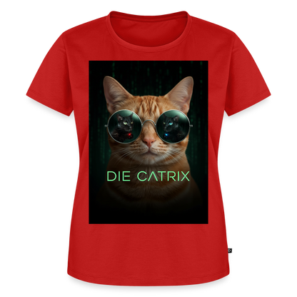 Die Catrix – Krümel erwacht | Frauen Premium T-Shirt - Rot