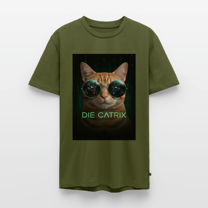 Die Catrix – Krümel erwacht | Männer Premium T-Shirt - Khaki