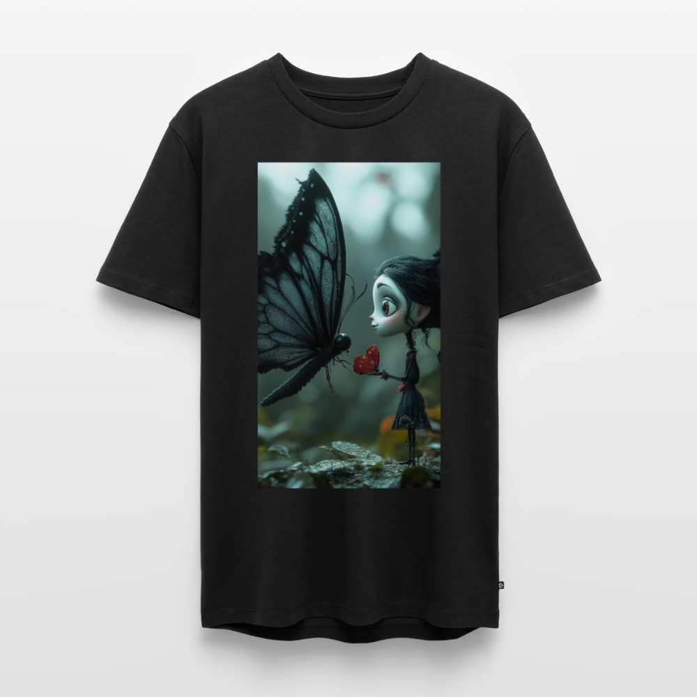 Mut für einen Moment | Männer Premium T-Shirt - Schwarz