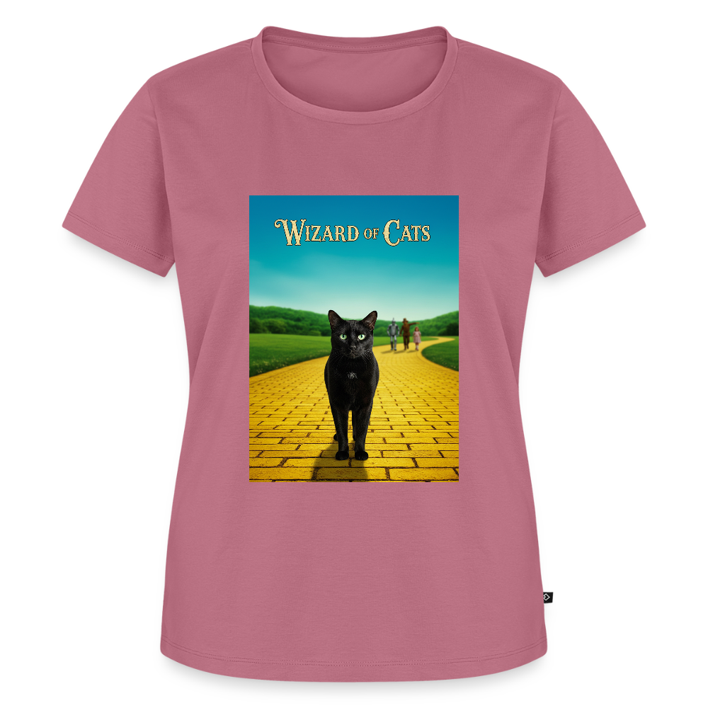 Wizard of Cats – Der gelbe Weg gehört Krümel | Frauen Premium T-Shirt - Mauve