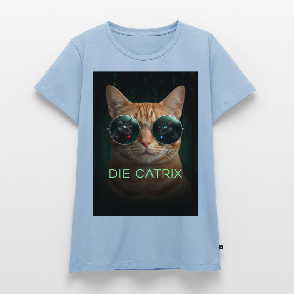 Die Catrix – Krümel erwacht | Frauen Premium T-Shirt - Hellblau