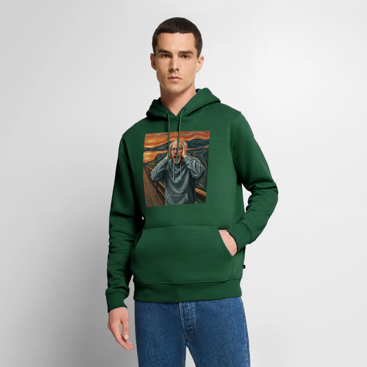 Der Schrei… wenn es wirklich reicht | Männer Premium Hoodie - Flaschengrün