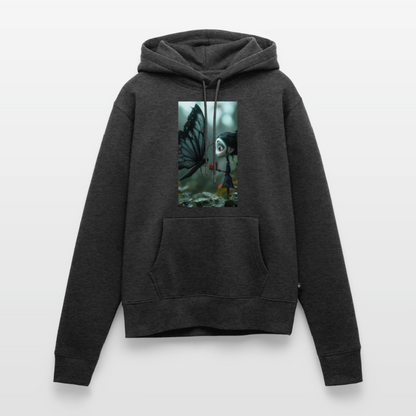 Mut für einen Moment | Frauen Premium Hoodie - Anthrazit meliert