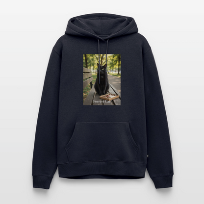 Forrest Cat – Krümel wartet | Männer Premium Hoodie - Navy