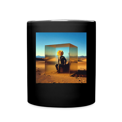 Gefühle unter Glas | Tasse einfarbig - Schwarz