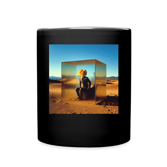 Gefühle unter Glas | Tasse einfarbig - Schwarz