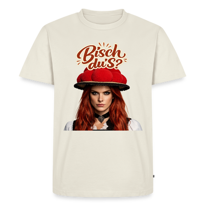 Bisch du’s? – Schwarzwaldmädel | Männer Premium T-Shirt - Naturweiß