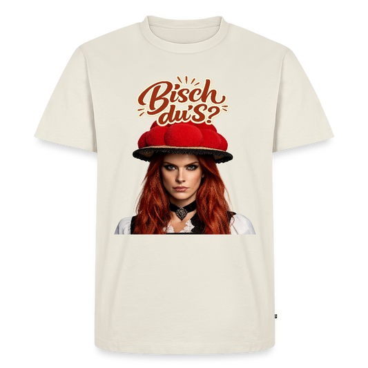 Bisch du’s? – Schwarzwaldmädel | Männer Premium T-Shirt - Naturweiß
