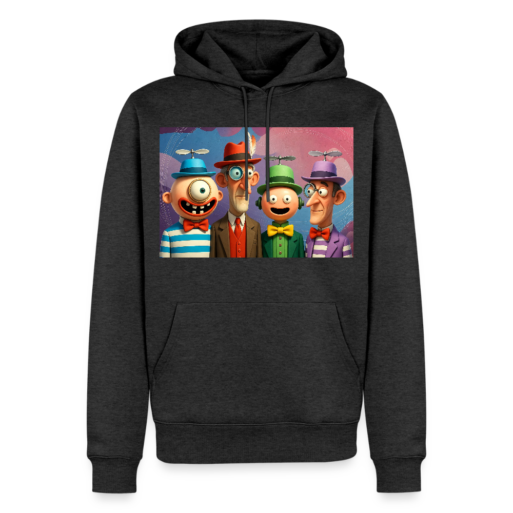 Gedankenkreise auf Hochtouren | Männer Premium Hoodie - Anthrazit meliert
